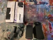 Bose Companion 2 Series III Multimedia Computer Speakers In Box Tested Excellent