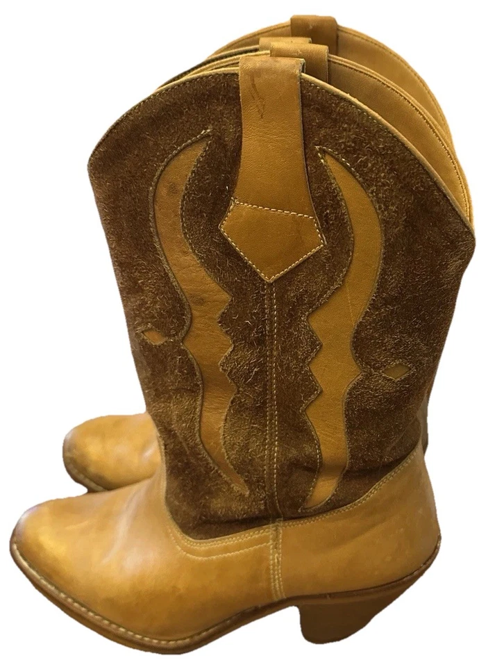 BOTAS VAQUERAS MARRONES THE WILD PAIR DE COLECCIÓN PARA MUJER TALLA 8 CON DEFECTOS EN B manchadas de uso Foto 2 de 4