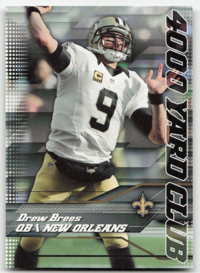 2014 Topps #6 Drew Brees 4000 Yard Club