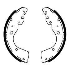 Bremsbackensatz hinten für Ford Ranger TKE | 24578959