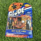 Dusty & Law & Order Vintage GI Joe 3.75" Figure Set New MOC 2000 Hasbro ARAH
