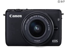 Canon EOS M100 24.2 MP Digital SLR Camera - Black (Body Only) for