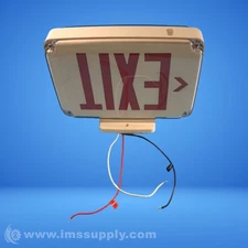 LED Exit Sign 3" x 13" x 10" USIP