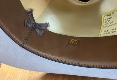 N。 Vintage American Hat Co Western Size 6 3/4 Very Good Condition | eBay
