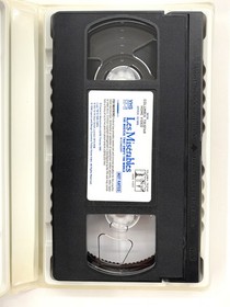 LES MISERABLES DREAM CAST RARE CLAMSHELL VHS MUSICAL