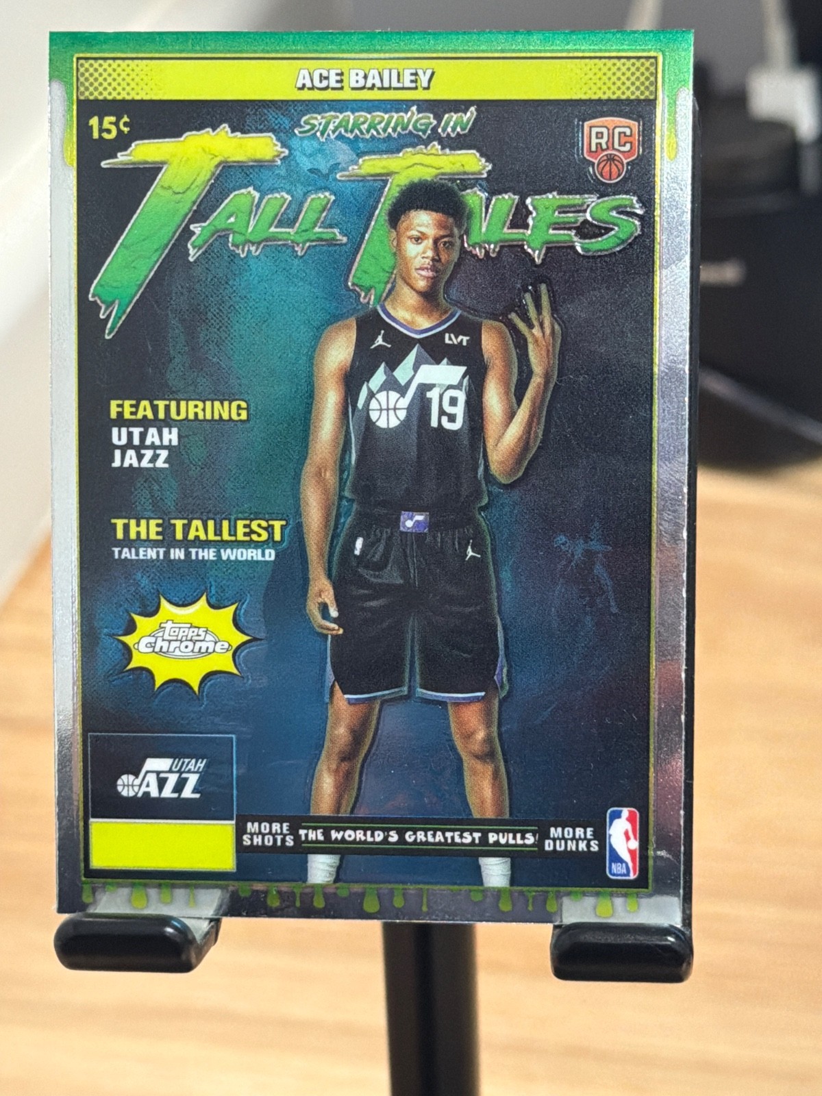 2025-26 Topps Chrome - Tall Tales Ace Bailey #TT-23 Refractor (RC)