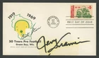 JERRY KRAMER signed first day cover (Packers - autograph) HOF