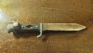 Fahrtenmesser Pfadfindermesser NS HJ WK2 Original RZM M7/3 Ohne Raute