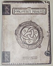 Forgotten Realms Campaign Setting + Map D&D 3E Dungeons & Dragons 3rd edition HC
