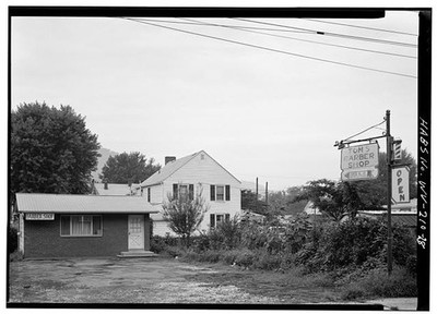 1. VIEW FRONT - Malden Historic District, 4203 Malden Drive Shop, Malden,
