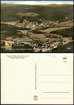 Bavarian Eisenstein Borders/Customs Stations Bavarian-Czech Border 1981