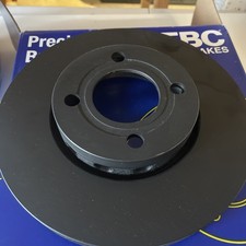 Genuine EBC Front Vented Brake Discs Pair Audi 90 Quattro 87-91 Pt No EBC D598