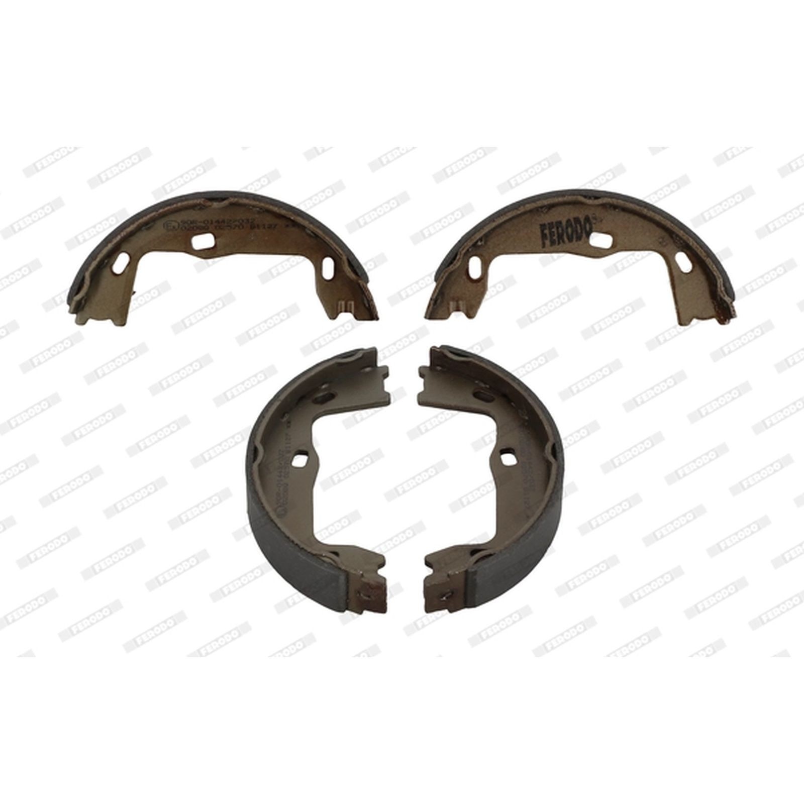 ORIGINAL® Ferodo Bremsbackensatz, Feststellbremse Hinten für Opel ASTRA G CC