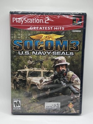 SOCOM: 3 U.S. Navy SEALs Greatest Hits (Sony PlayStation 2, 2003) *Sealed*