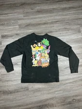 Nickelodeon Retro Sweat Shirt Rugrats Hey Arnold Real Monsters 90s Rockos