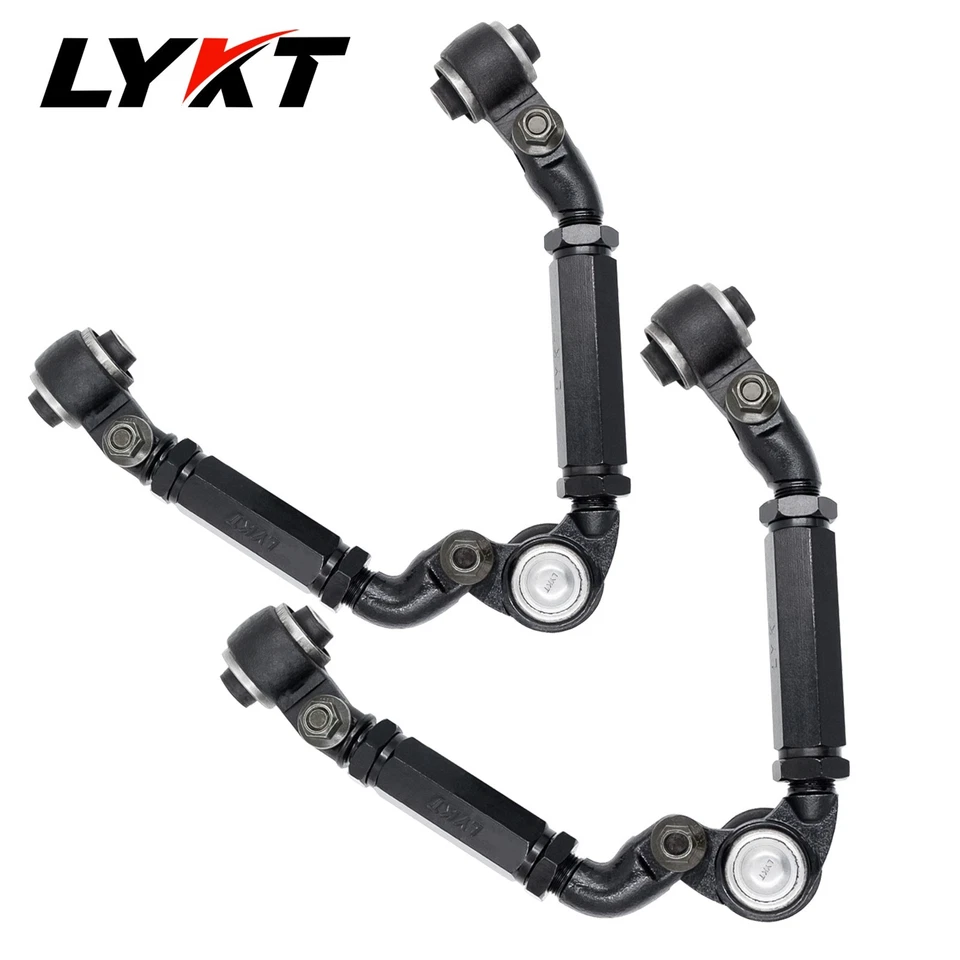 LYKT 2pcs Adjustable Arms Front Camber Kit for Infiniti G25/35/37/Q40 Foto 4 de 4