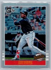 2019 Donruss Optic #H10 Jose Ramirez Highlights Holo