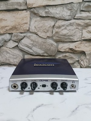 Lexicon Alpha Multi-Channel Desktop Recording Studio LEXALPHAV | Device Only