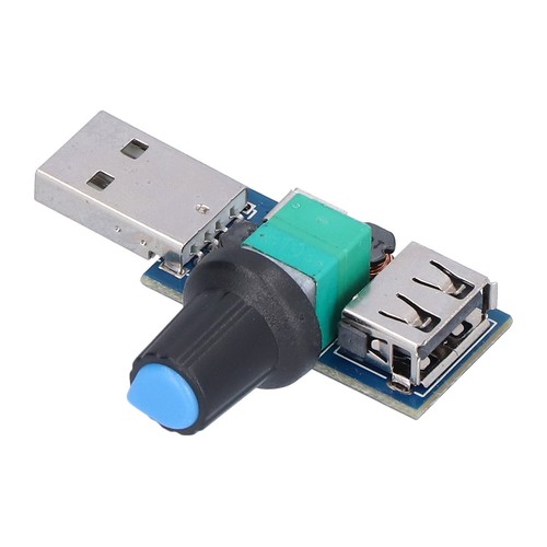 USB Lüftergeschwindigkeitsregler Lautstärkeregler Anpassung Der Boardgeschw UB - Afbeelding 17 van 21