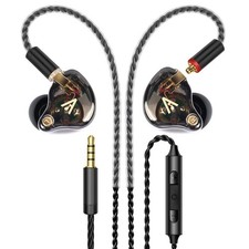 Vibes 202M Wired Earbuds - HiFi in Ear Monitor Headphones - Noise-Isolating E...