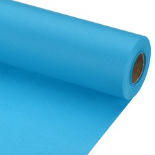 Wrapping Paper, 15" x 600"(49') 70 GSM Craft Paper Packing Paper Light Blue