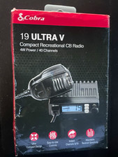 Cobra 19 ULTRA V CB Radio 40 Channel 4W Ultra Compact Black Keypad Lock