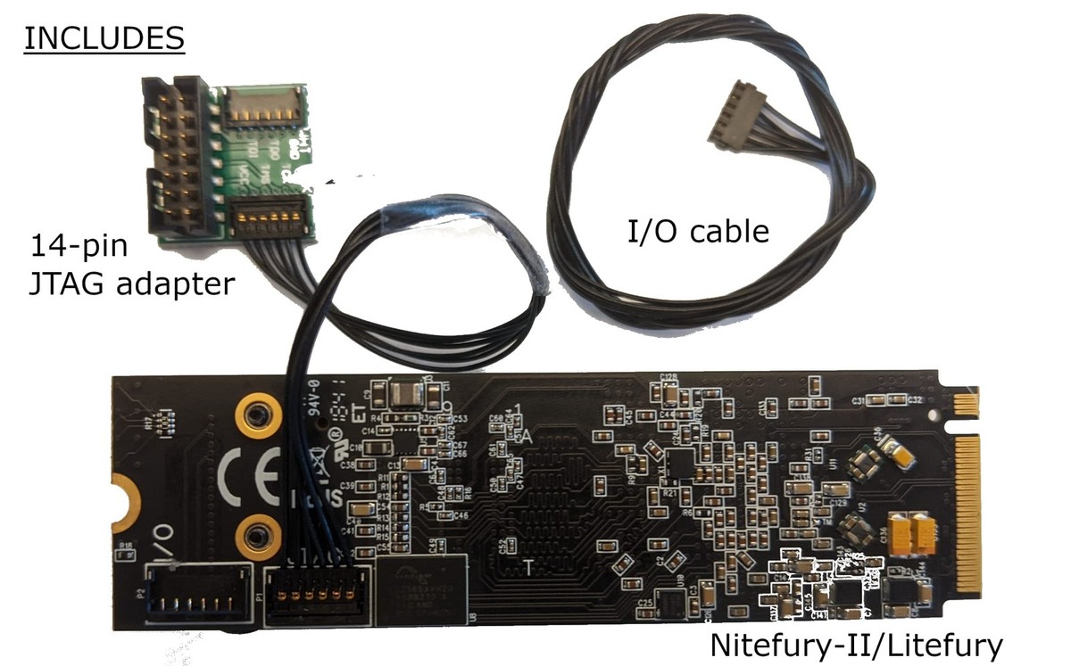 Xilinx Artix-7 FPGA M.2 Development Board (A100T FPGA/512MB DDR