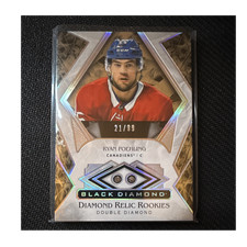 Upper Deck 2019-20 Black Diamond Ryan Poehling Double Diamond BDR-RP /99 RC