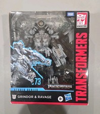 Transformers Studio Series 73 Grindor & Ravage New Helicopter Movie Leader Class