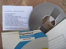 Reel to reel Tape 14,5cm  /Frank Sinatra - Christmas Dreaming / 2T 19 cm/s  BASF