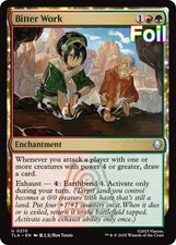MTG TLA NM Uncommon Bitter Work #210 Foil