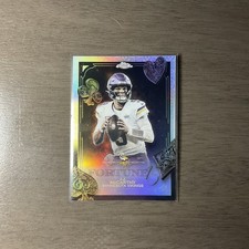 Topps Chrome FORTUNE REFRACTOR Insert J.J. McCarthy Vikings NFL Card #13