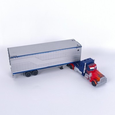 Transformers Optimus Prime DOTM Movie Trilogy Series -Read