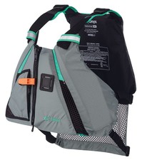 Onyx MoveVent Dynamic Paddle Sports Life Vest, Aqua, XL/2XL PFD