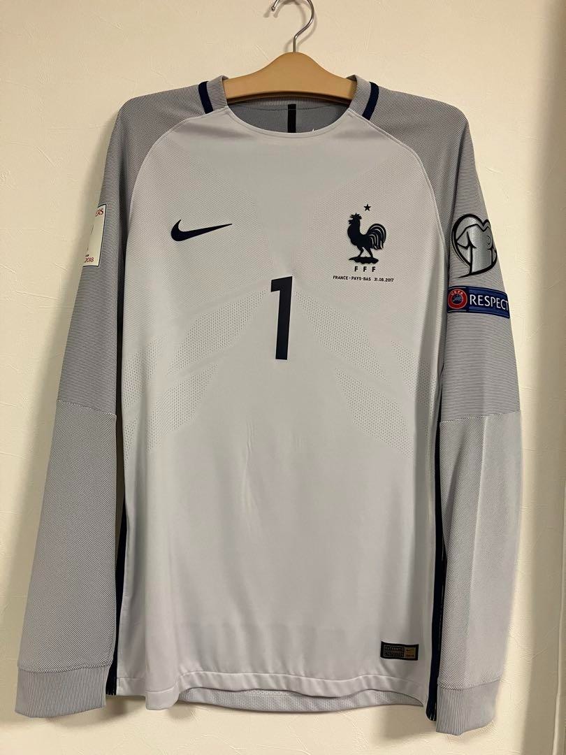 Hugo Lloris France Goalkeeper Jersey Signed WC Qualifier Long