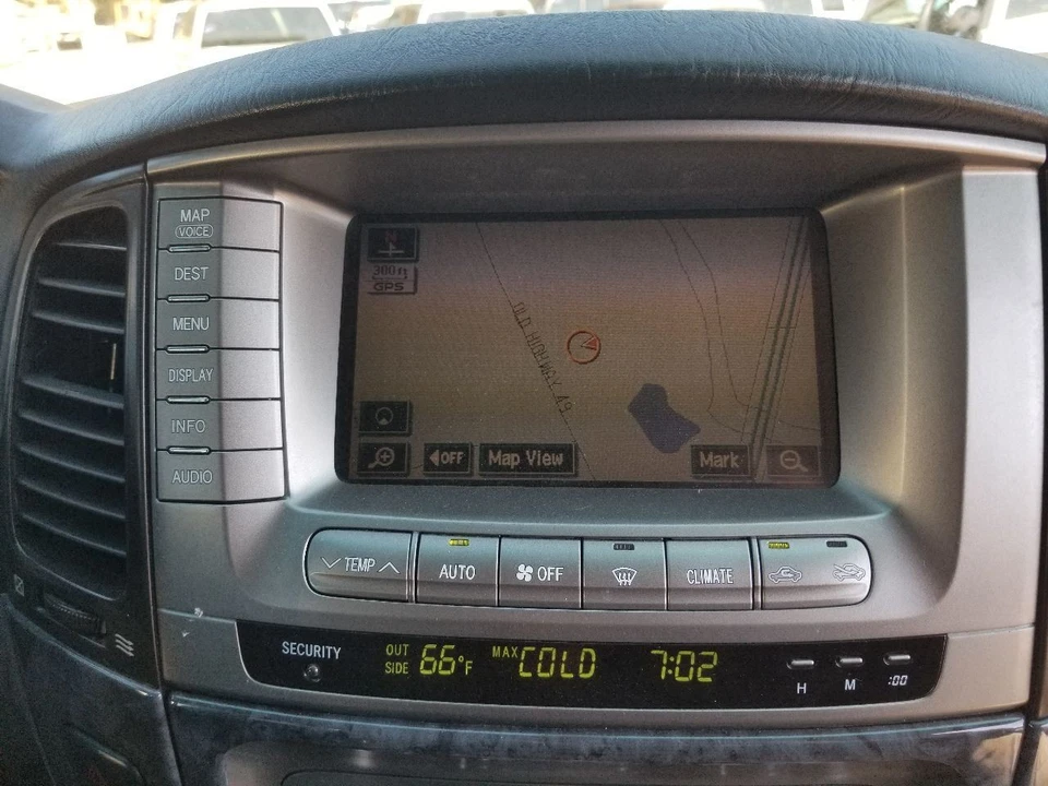 Toyota Land Cruiser 2007 radio pantalla audio con receptor 8612060603 Foto 2 de 4