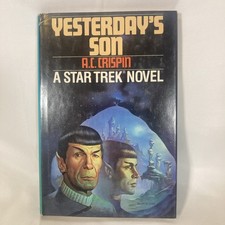 Star Trek: Yesterday's Son by A. C. Crispin HCDJ Book Club Edition 1983 Sci-Fi