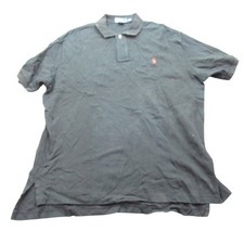 Polo Ralph Lauren Mens Black Short Sleeve Classic Fit Polo Shirt XL