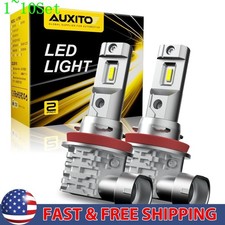 AUXITO H11 LED Headlight H9 Kit H8 30000LM High Low Beam Bulbs Fog Light 1-10Set