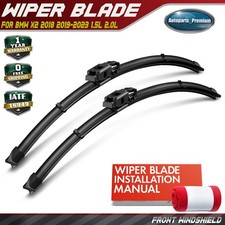2x Front 24" & 20" Gen2V6 Windshield Wiper Blades for BMW X2 2018-2023 1.5L 2.0L