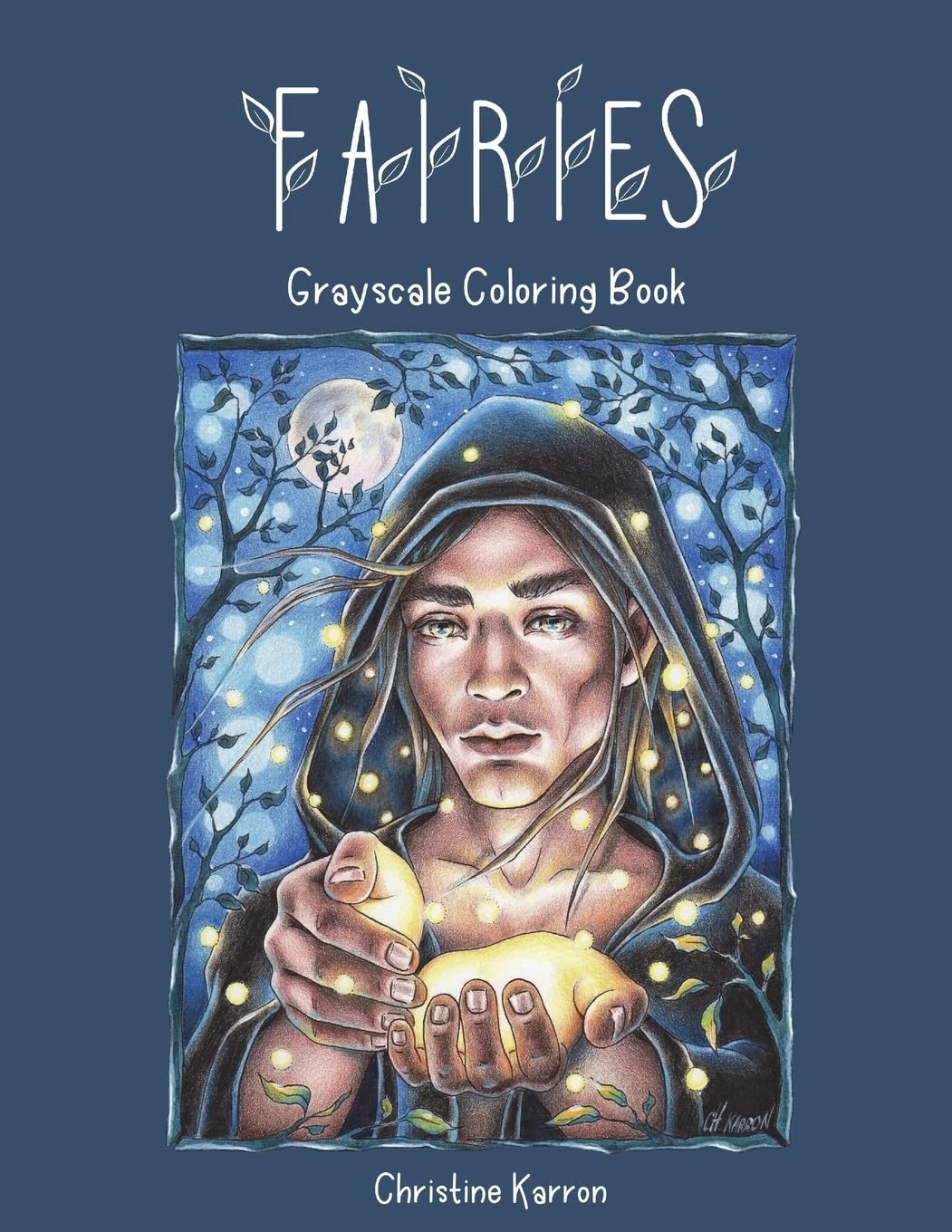 Fairies Grayscale Coloring Book-Karron, Christine Christine Karr