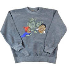 Vintage 1990s Fubu Fat Albert Heavyweight Crewneck Swea