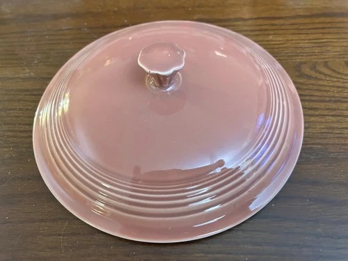 Vintage Fiesta Casserole Lid 50’s Rose