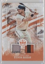 2019 Panini Diamond Kings DK Materials Holo Silver 9/99 Steven Duggar 0b0
