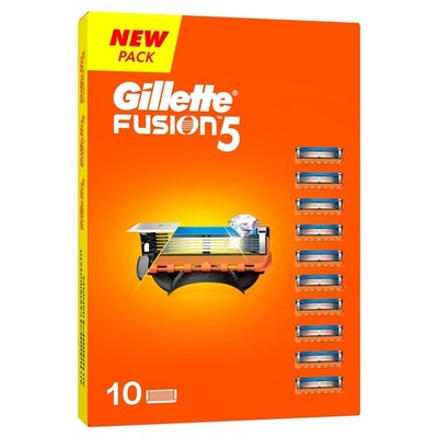 Fusion 5, Shaving Razor Blades For Men | 10 Cartridge, Super Value Pack