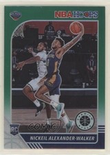 2019 NBA Hoops Premium Stock Green Prizm Nickeil Alexander-Walker Rookie RC 06li