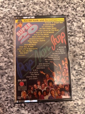 SUPER 20 POP NUN ST ARIOLA MC BONEY M ERUPTION MATCHBOX THE TEENS SARAGOSSA