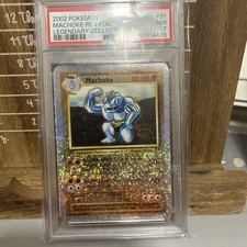 MACHOKE 💪 51/110 – POKEMON LEGENDARY COLLECTION REVERSE HOLO (2002) – PSA 7 on eBay