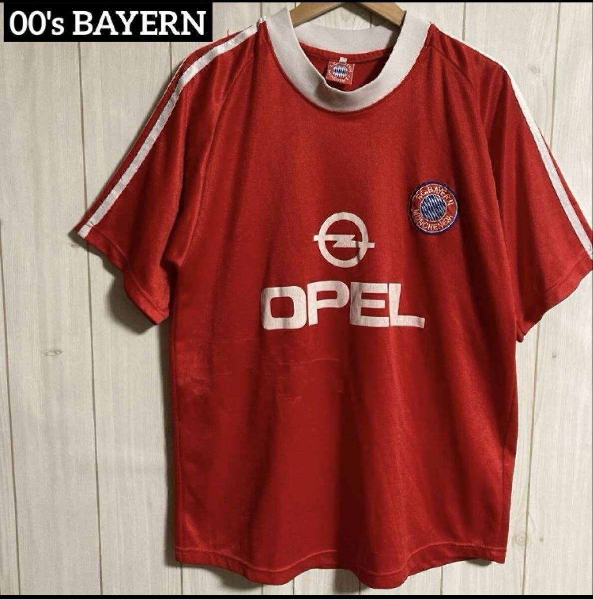 Bayern Munich 2000s Bundesliga Replica Soccer Jersey Men's L Vintage Game Shirt