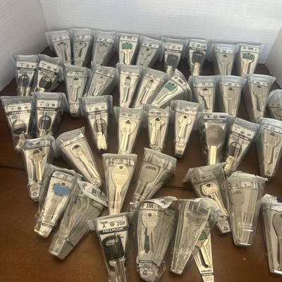New lot of Hillman Key Blanks Over 300 NEW 97 8R 94 107 57 67 14 38
